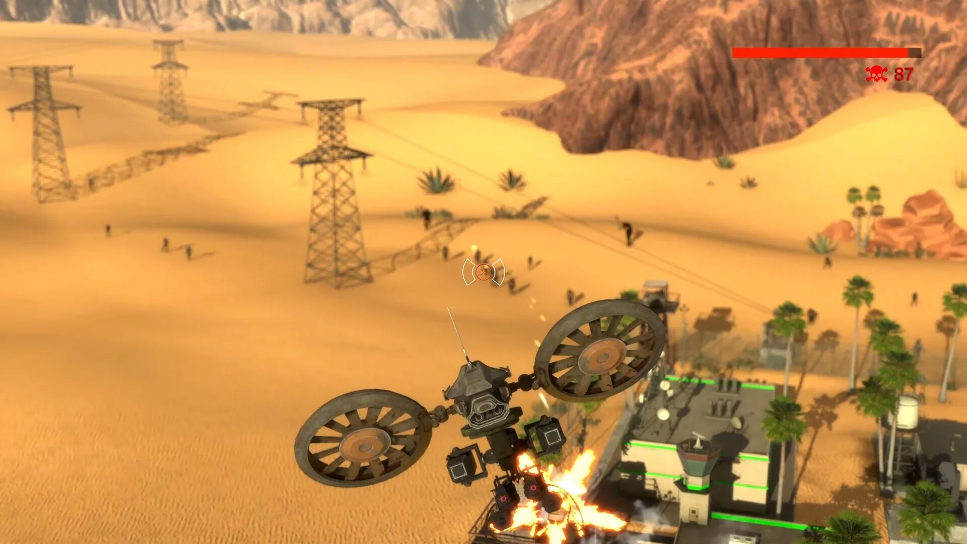 Изображение игры: Drone Simulator: SMASH ZOMBIES