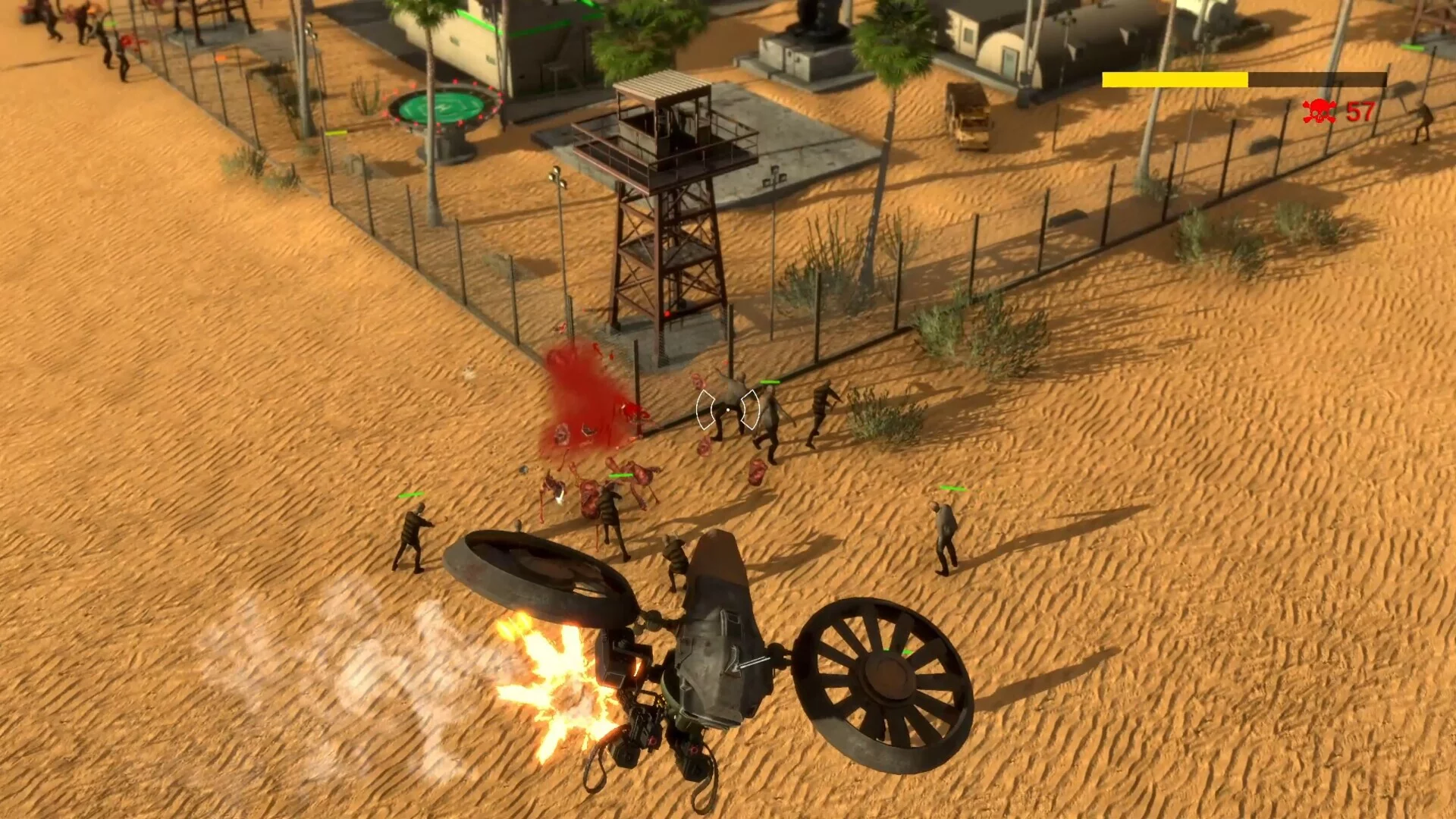 Изображение игры: Drone Simulator: SMASH ZOMBIES
