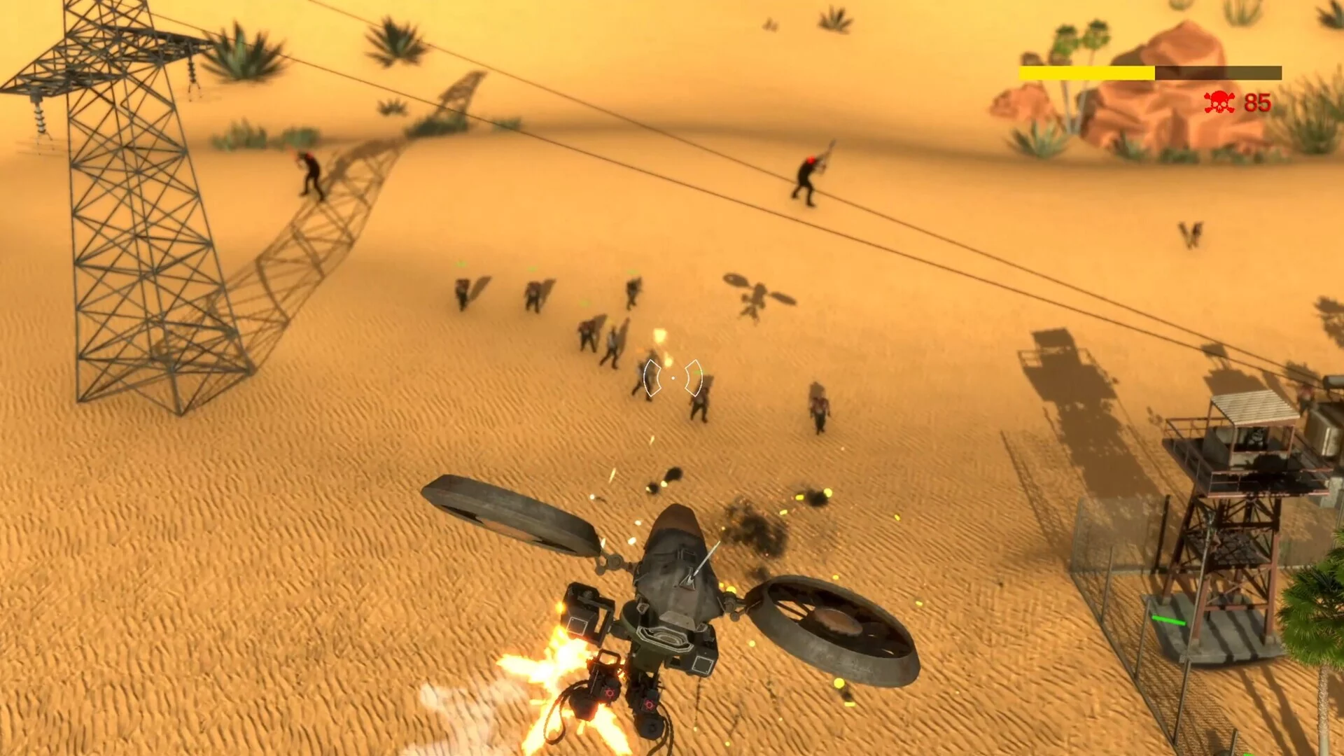 Изображение игры: Drone Simulator: SMASH ZOMBIES