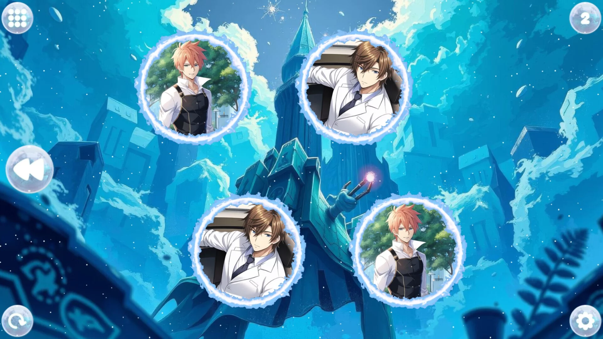 Изображение игры: Anime Dream Match: Boys