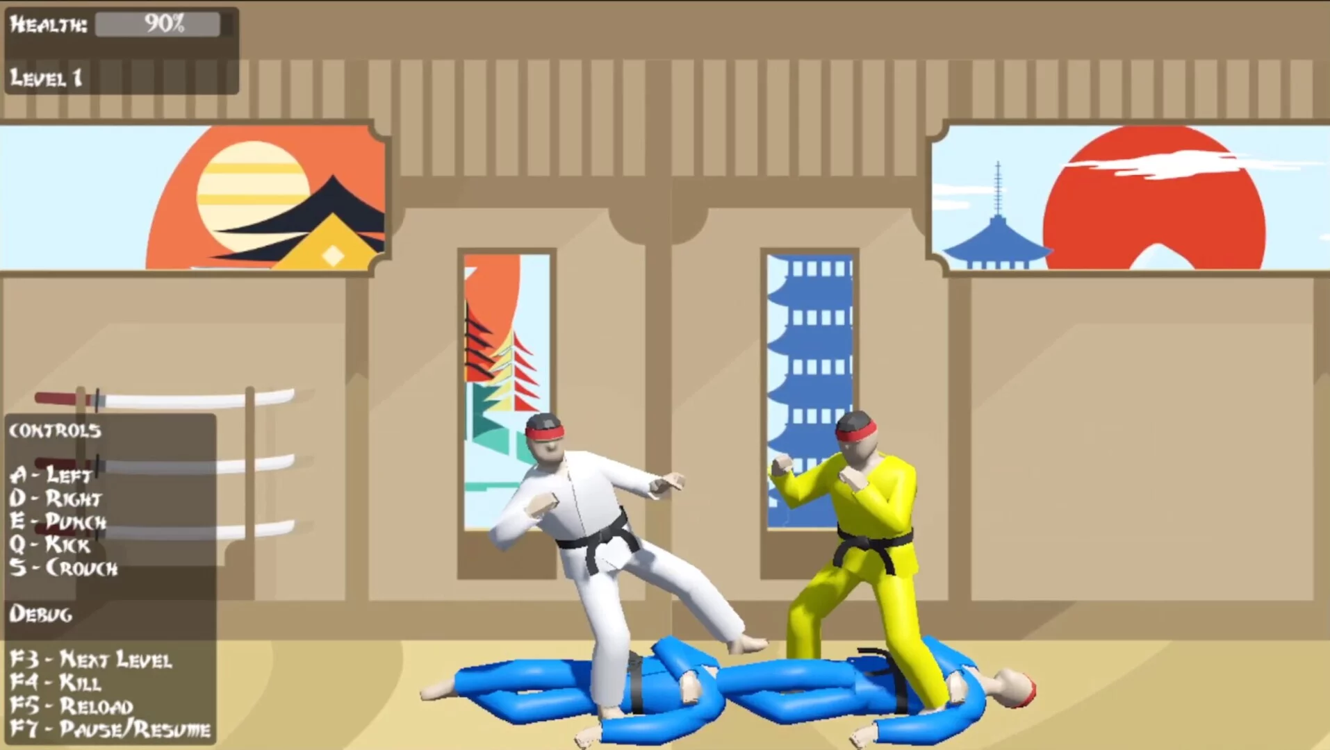 Изображение игры: Enter the Dojo