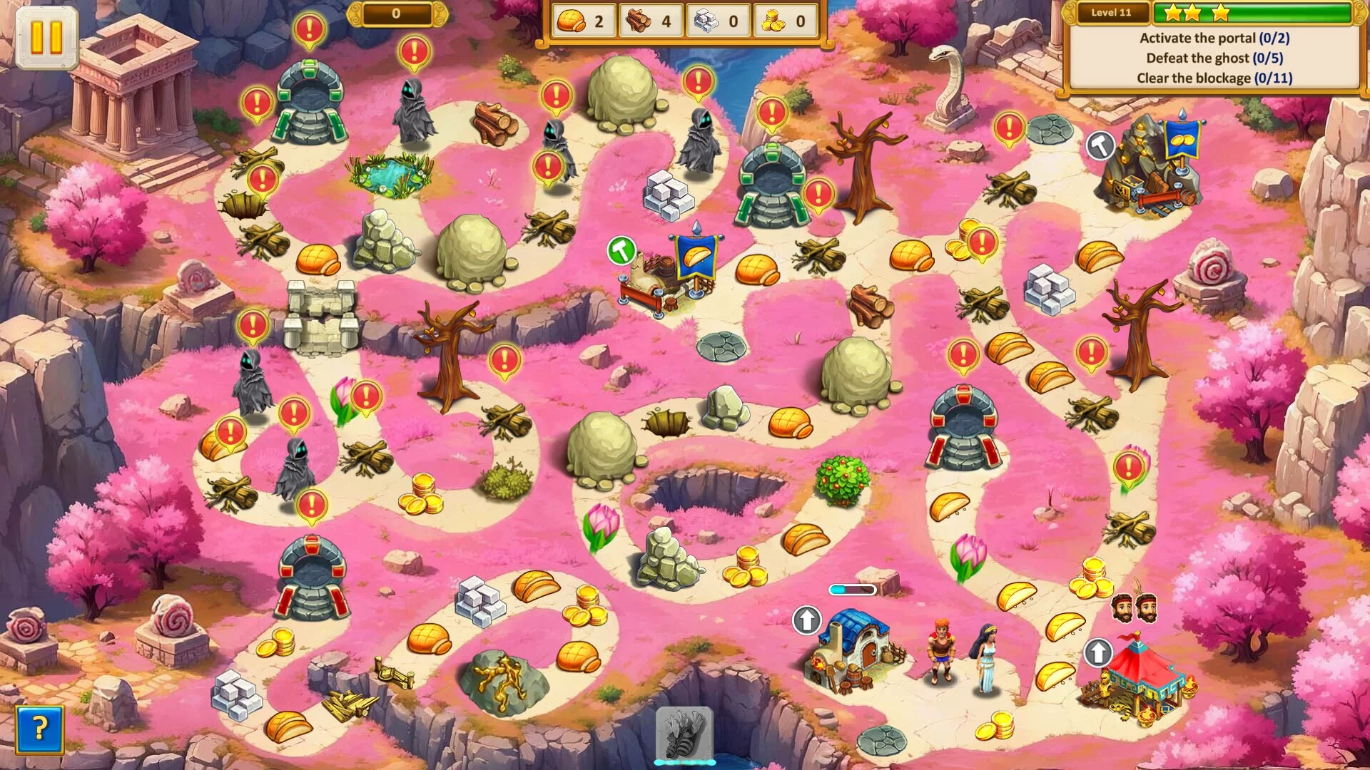 Изображение игры: Argonauts Agency: Gorgon Medusa