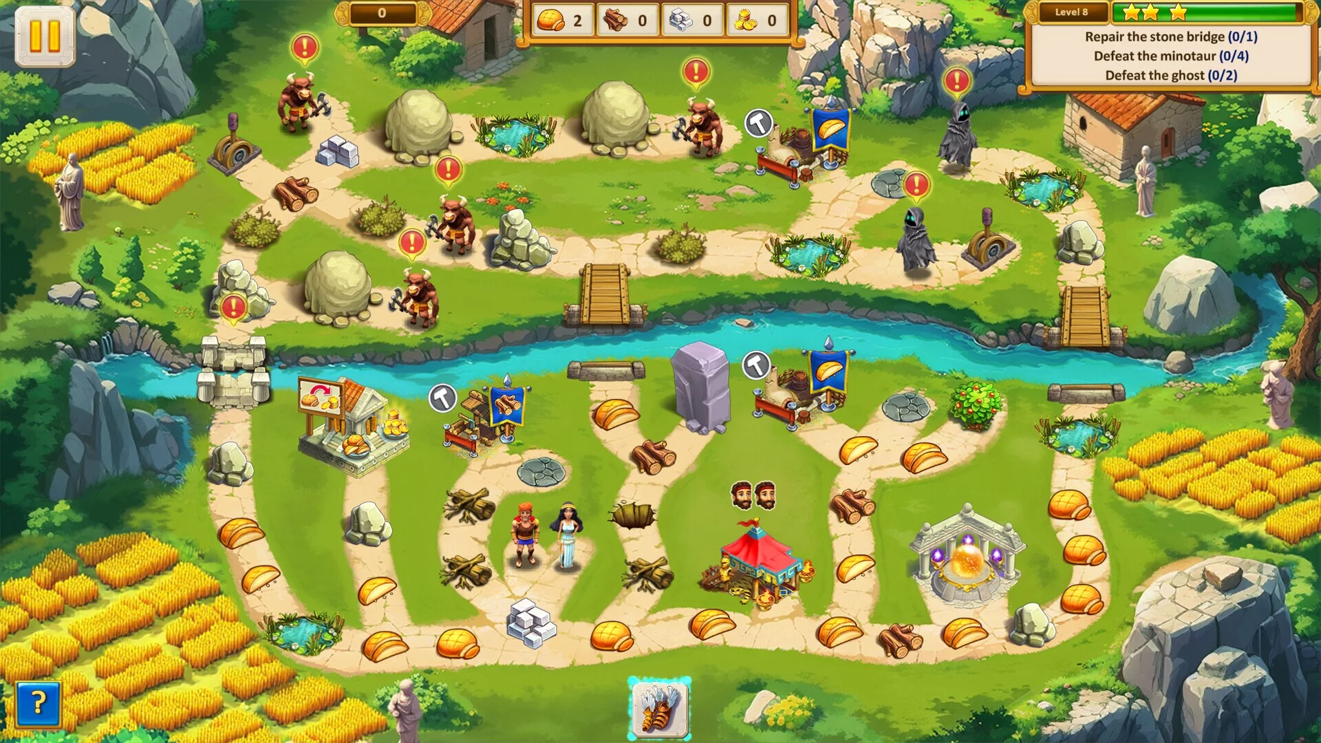 Изображение игры: Argonauts Agency: Gorgon Medusa