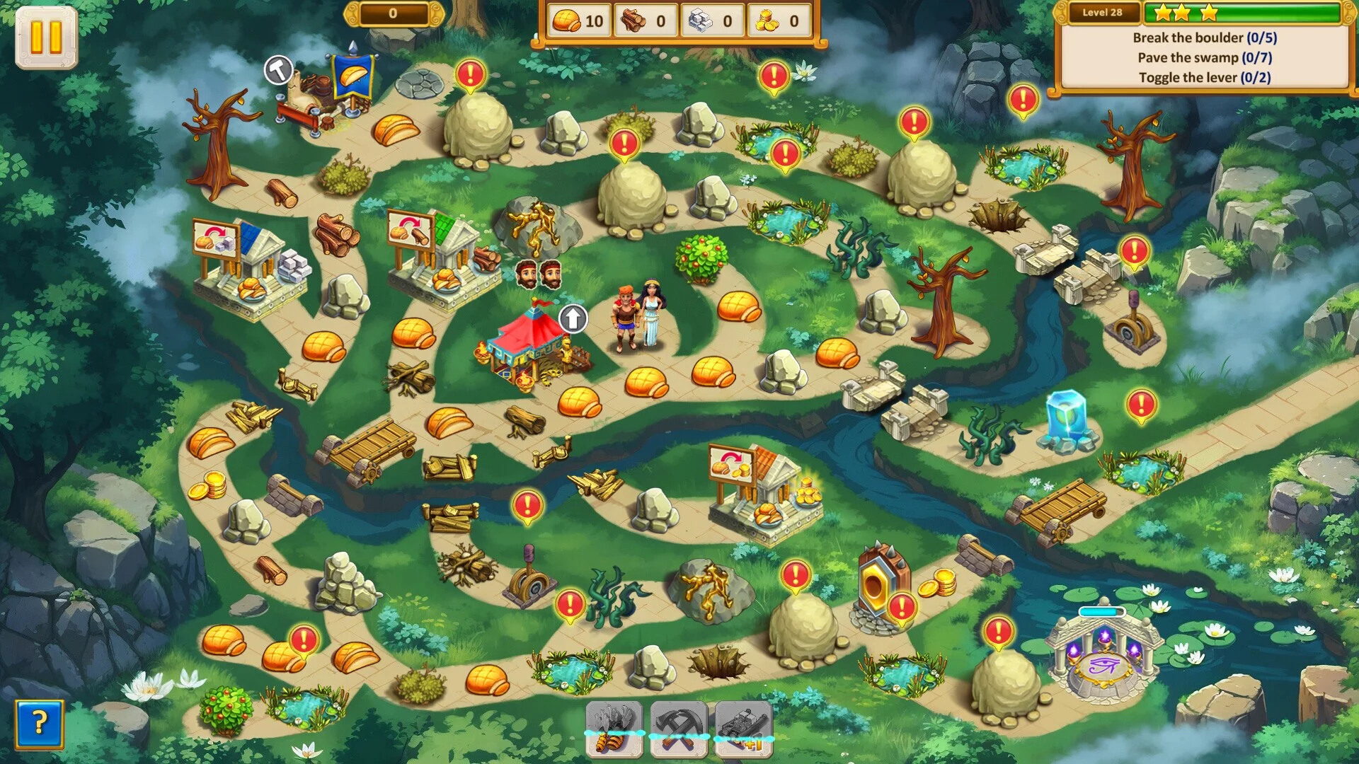 Изображение игры: Argonauts Agency: Gorgon Medusa
