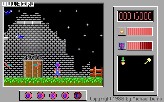 Изображение игры: The Adventures of Captain Comic
