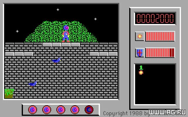 Изображение игры: The Adventures of Captain Comic