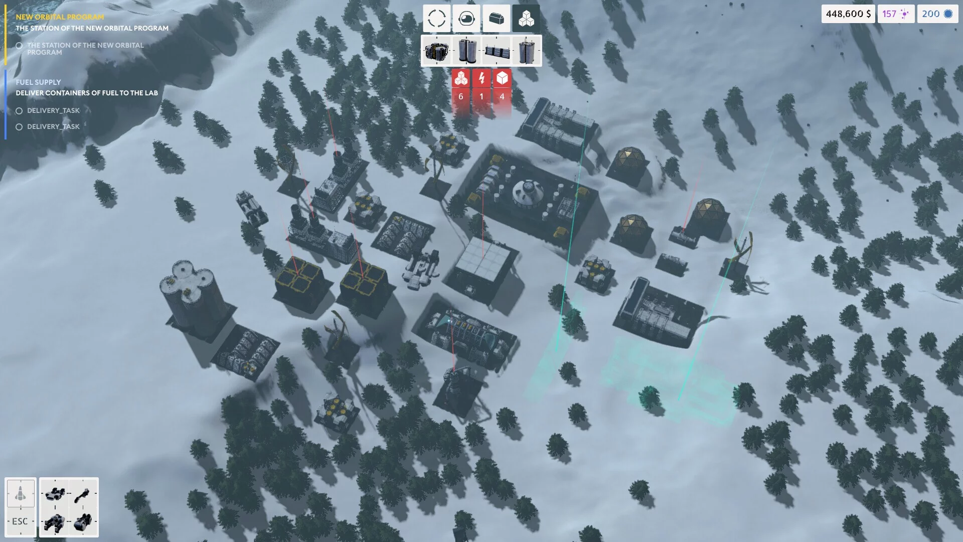 Изображение игры: Oasis Mission: Sci-Fi Economic Colony Sim