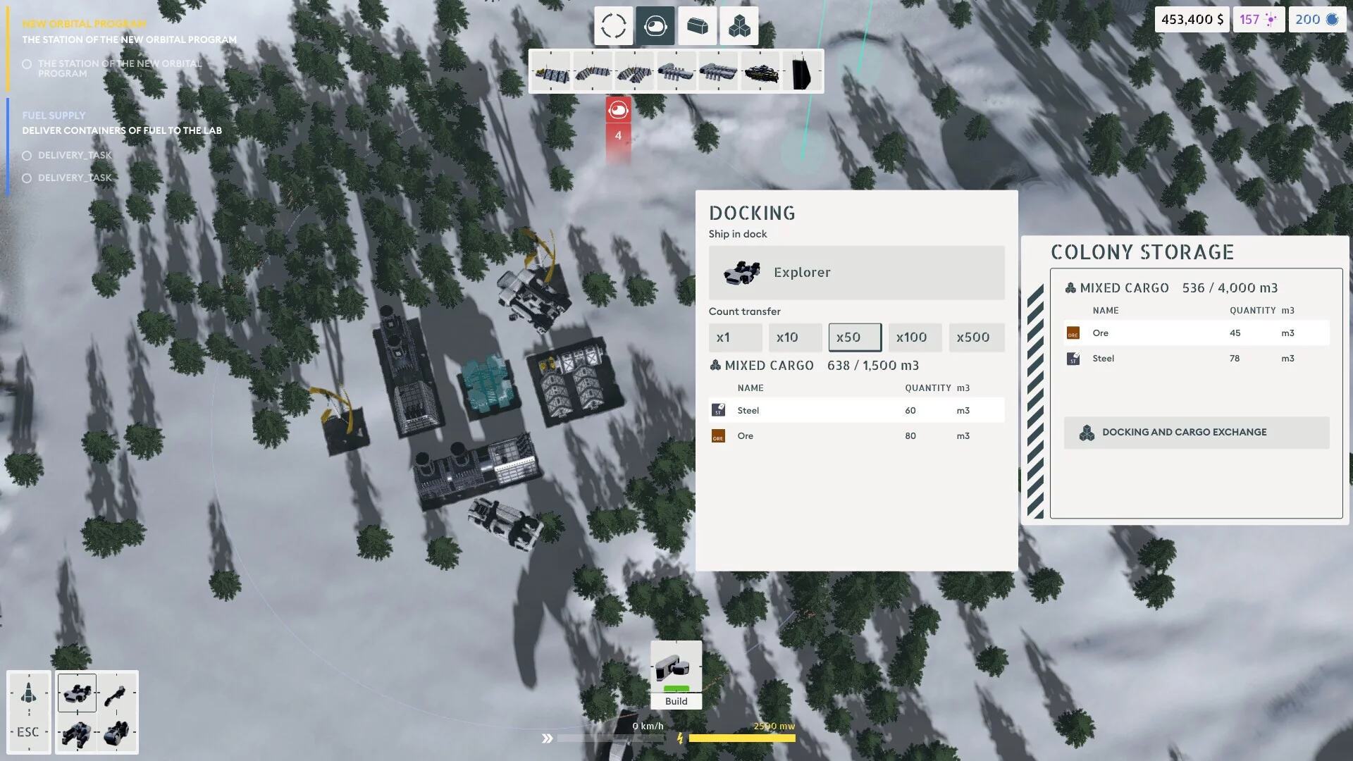 Изображение игры: Oasis Mission: Sci-Fi Economic Colony Sim