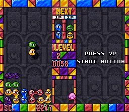 Изображение игры: Kirby's Avalanche (1995)
