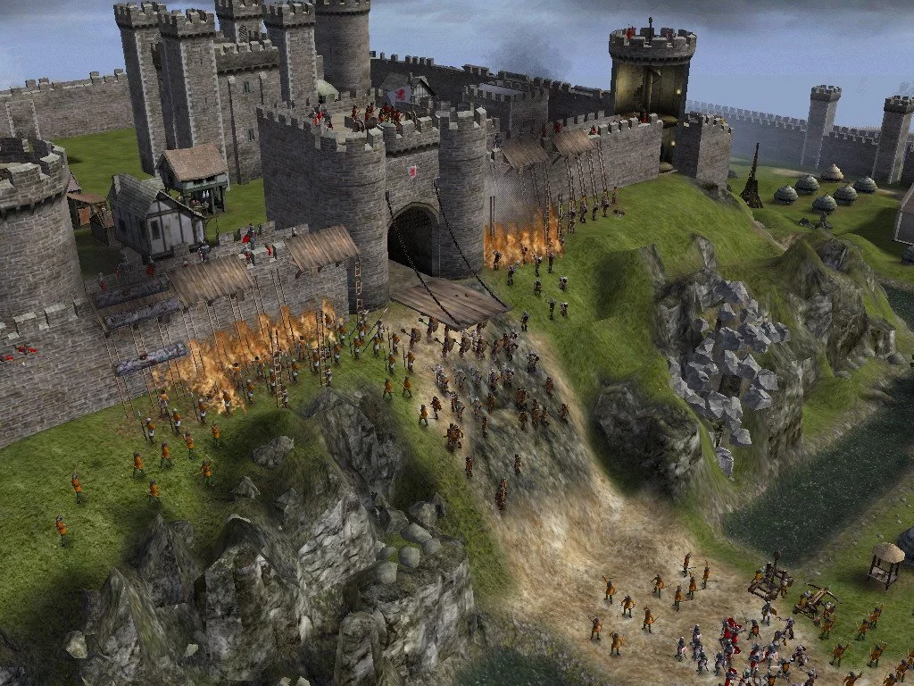 Изображение игры: Firefly Studios' Stronghold 2