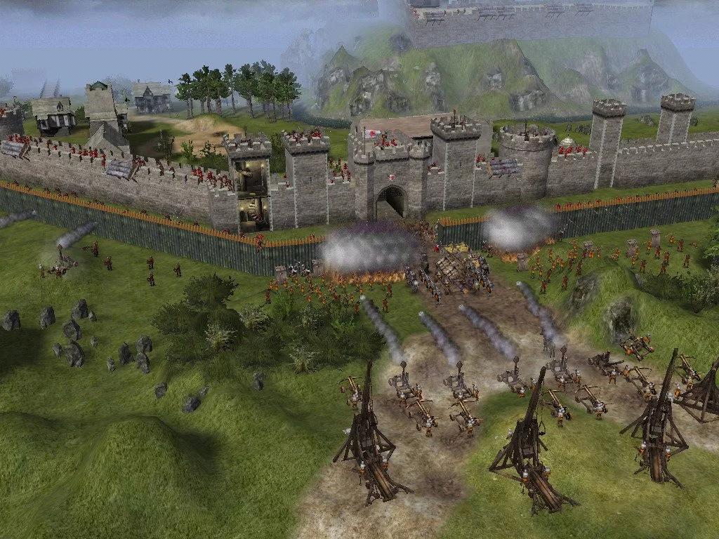 Изображение игры: Firefly Studios' Stronghold 2
