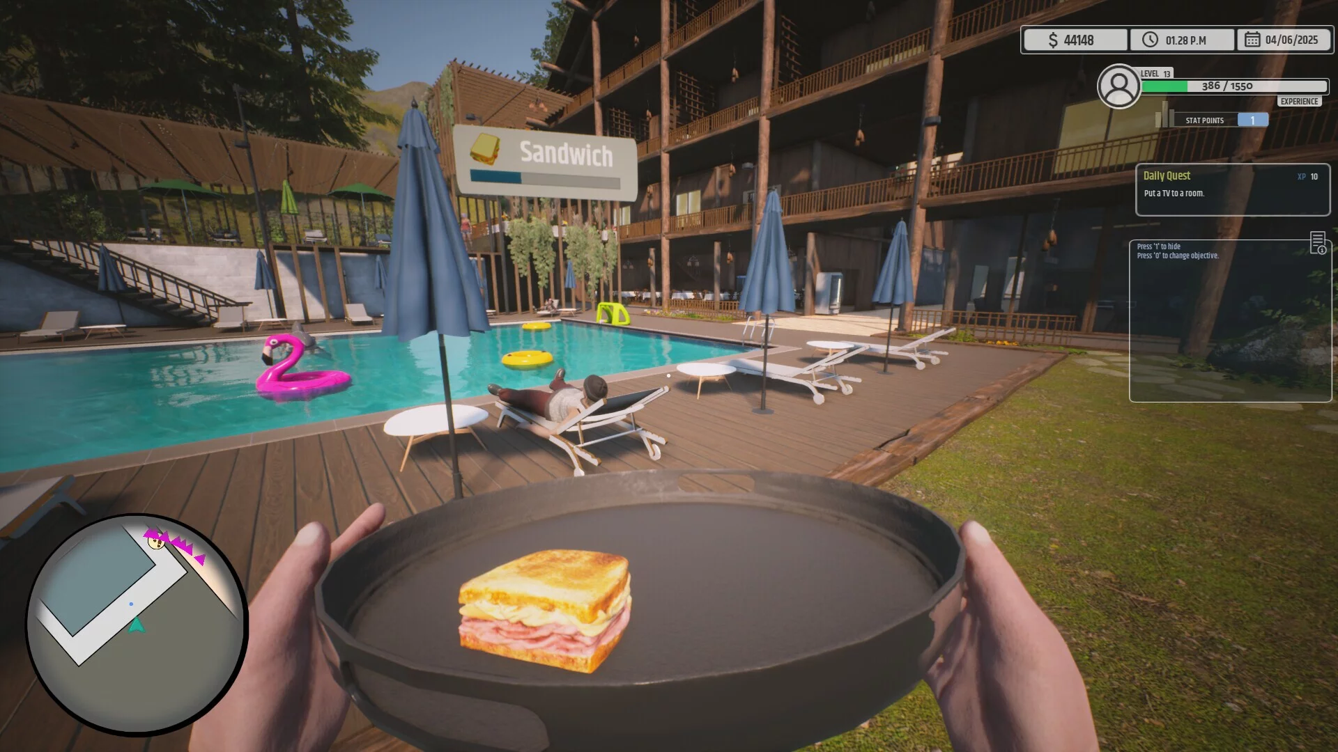 Изображение игры: Hotel Owner Simulator