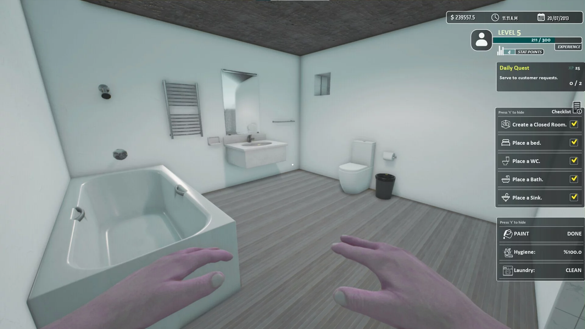 Изображение игры: Hotel Owner Simulator