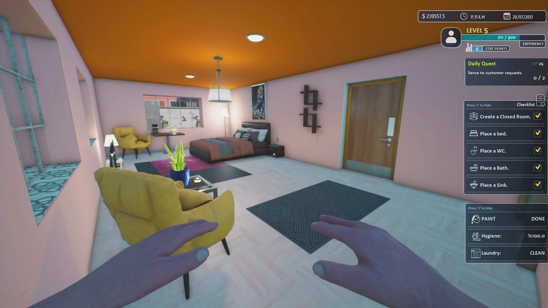 Изображение игры: Hotel Owner Simulator