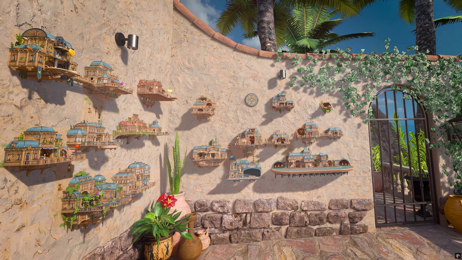 Изображение игры: Wall Town Wonders