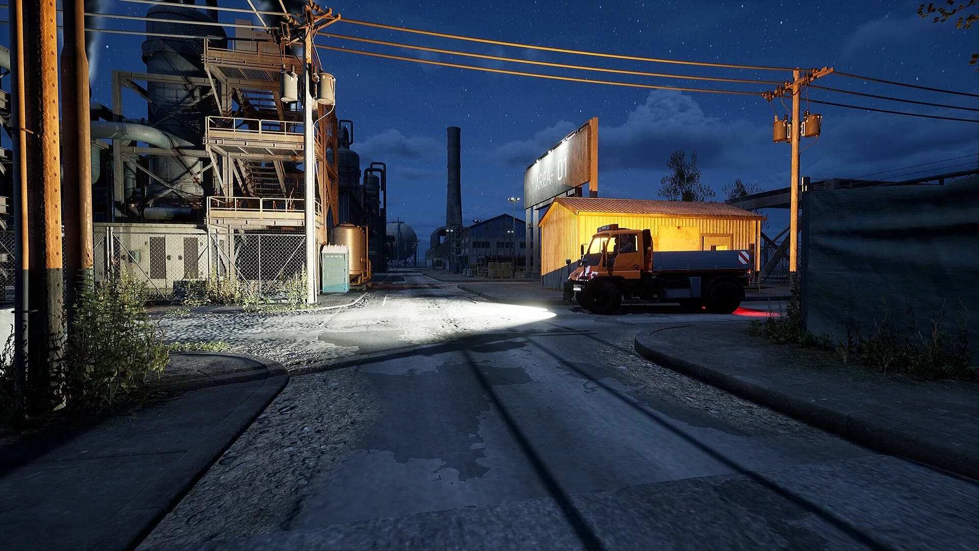 Изображение игры: Oil Refinery - The Simulation