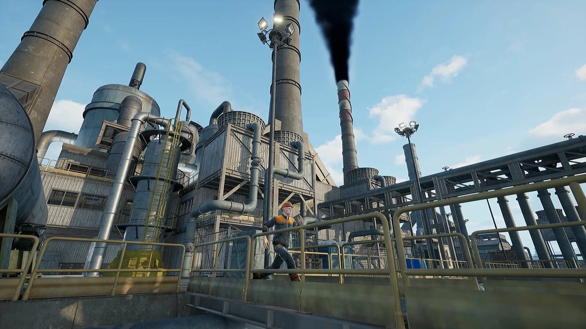 Изображение игры: Oil Refinery - The Simulation