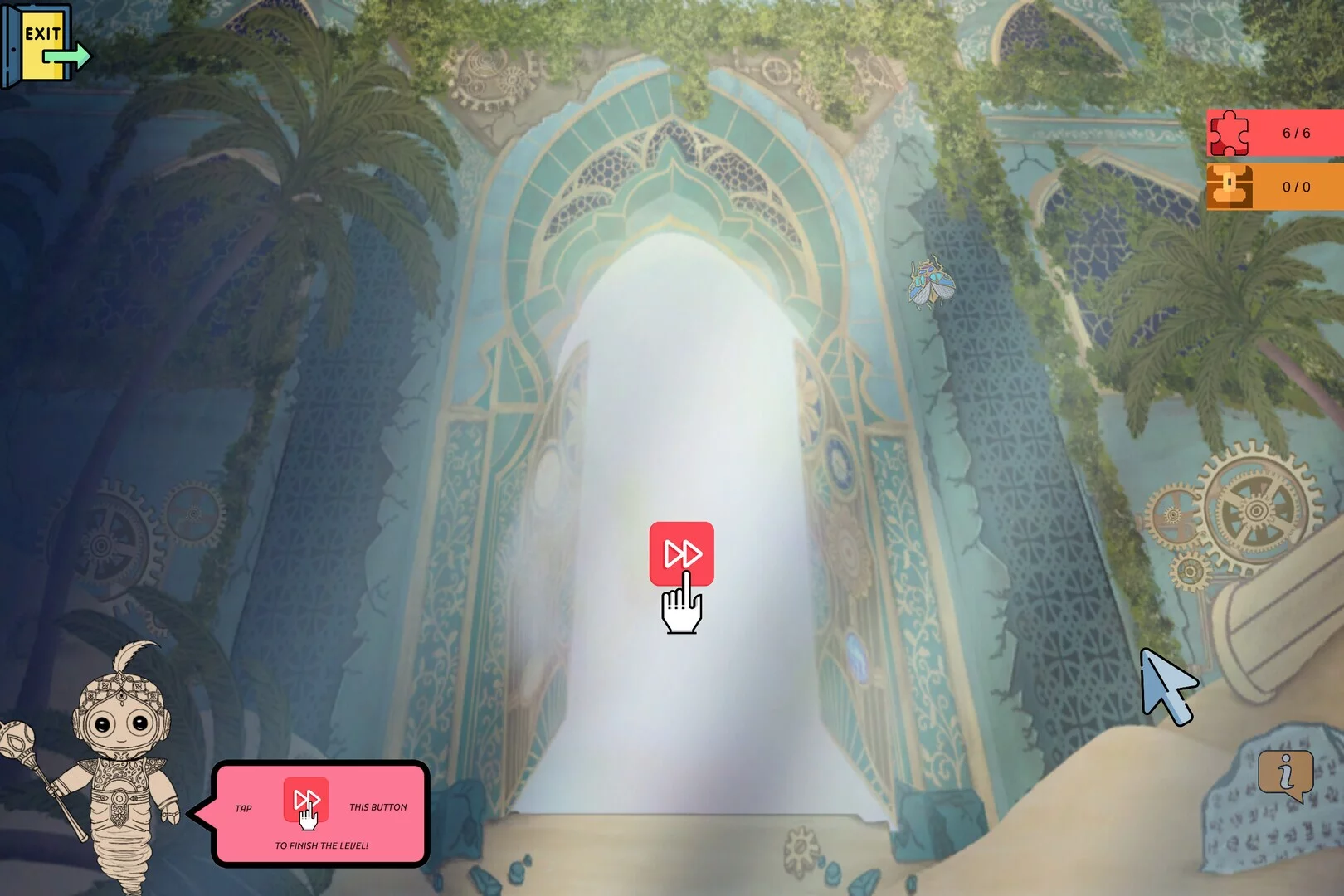 Изображение игры: Clockwork Palace: Mysteries of the Mughal Mechanicum