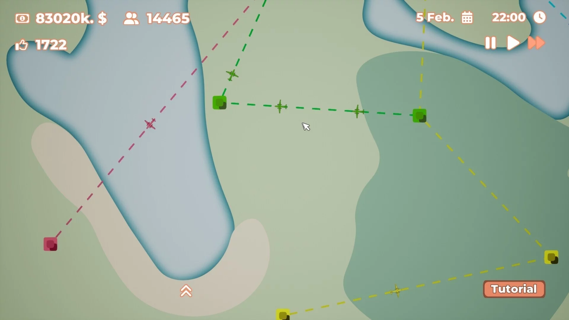 Изображение игры: Air Fleet