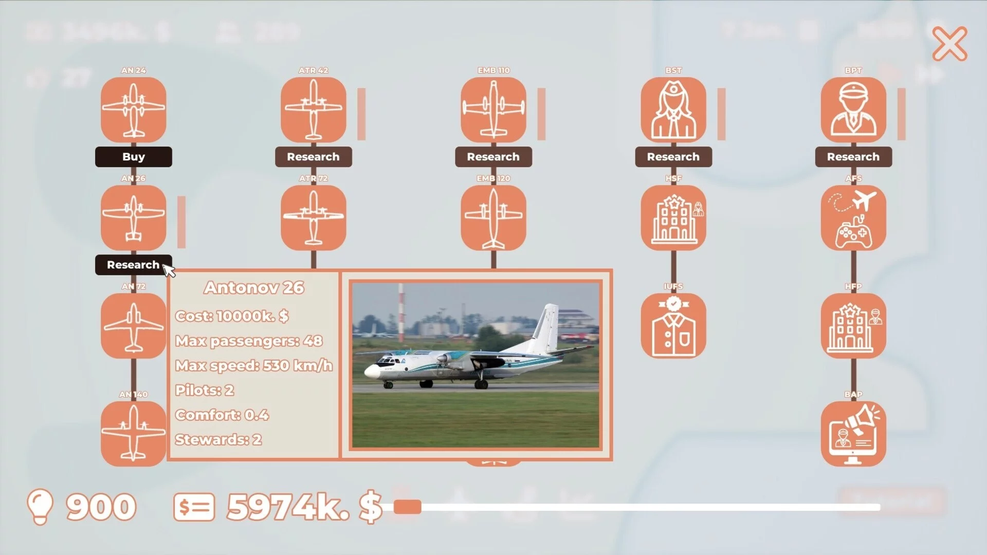 Изображение игры: Air Fleet