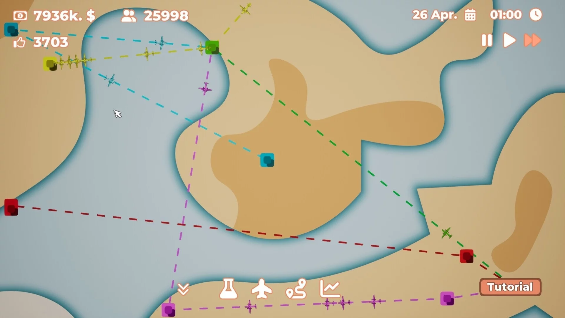 Изображение игры: Air Fleet