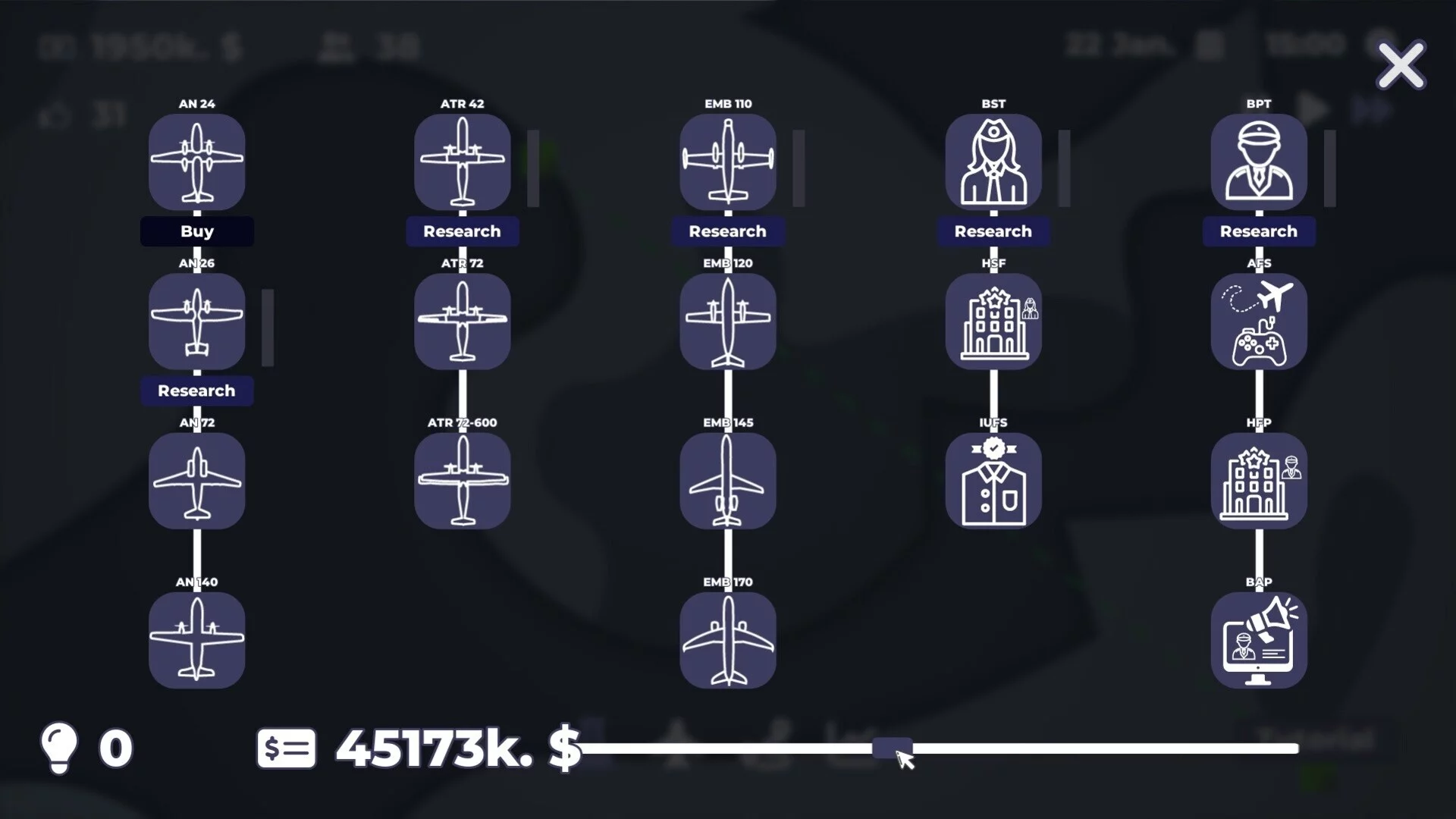 Изображение игры: Air Fleet