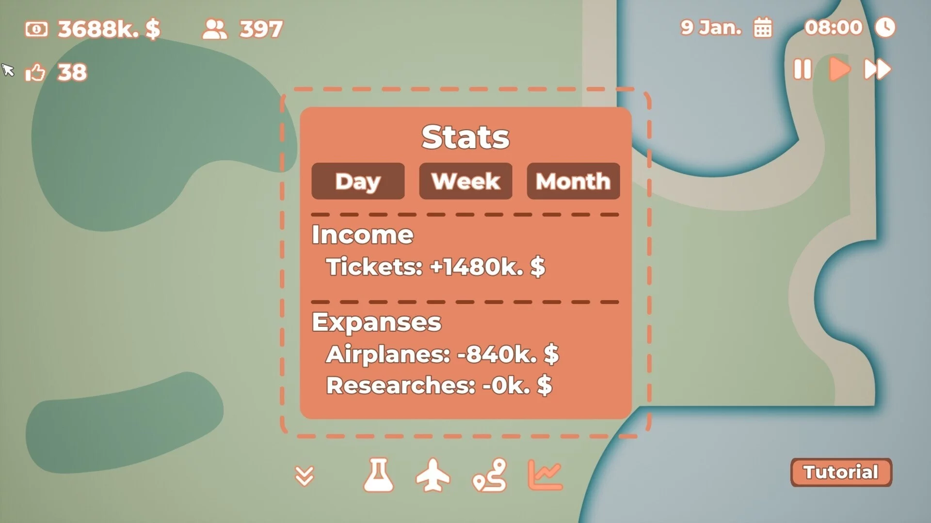 Изображение игры: Air Fleet