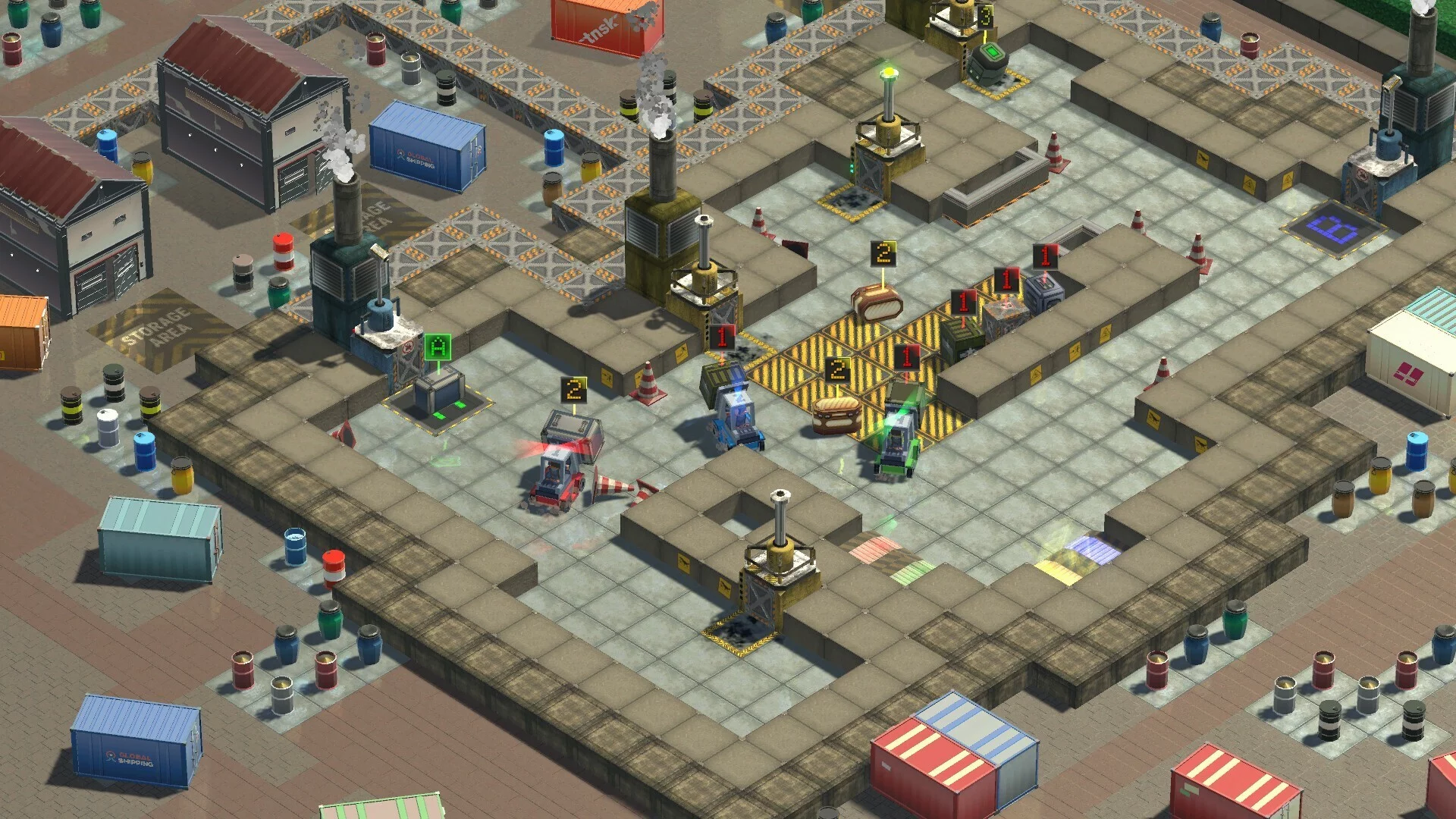 Изображение игры: Forklift Certified: Stacked and Loaded
