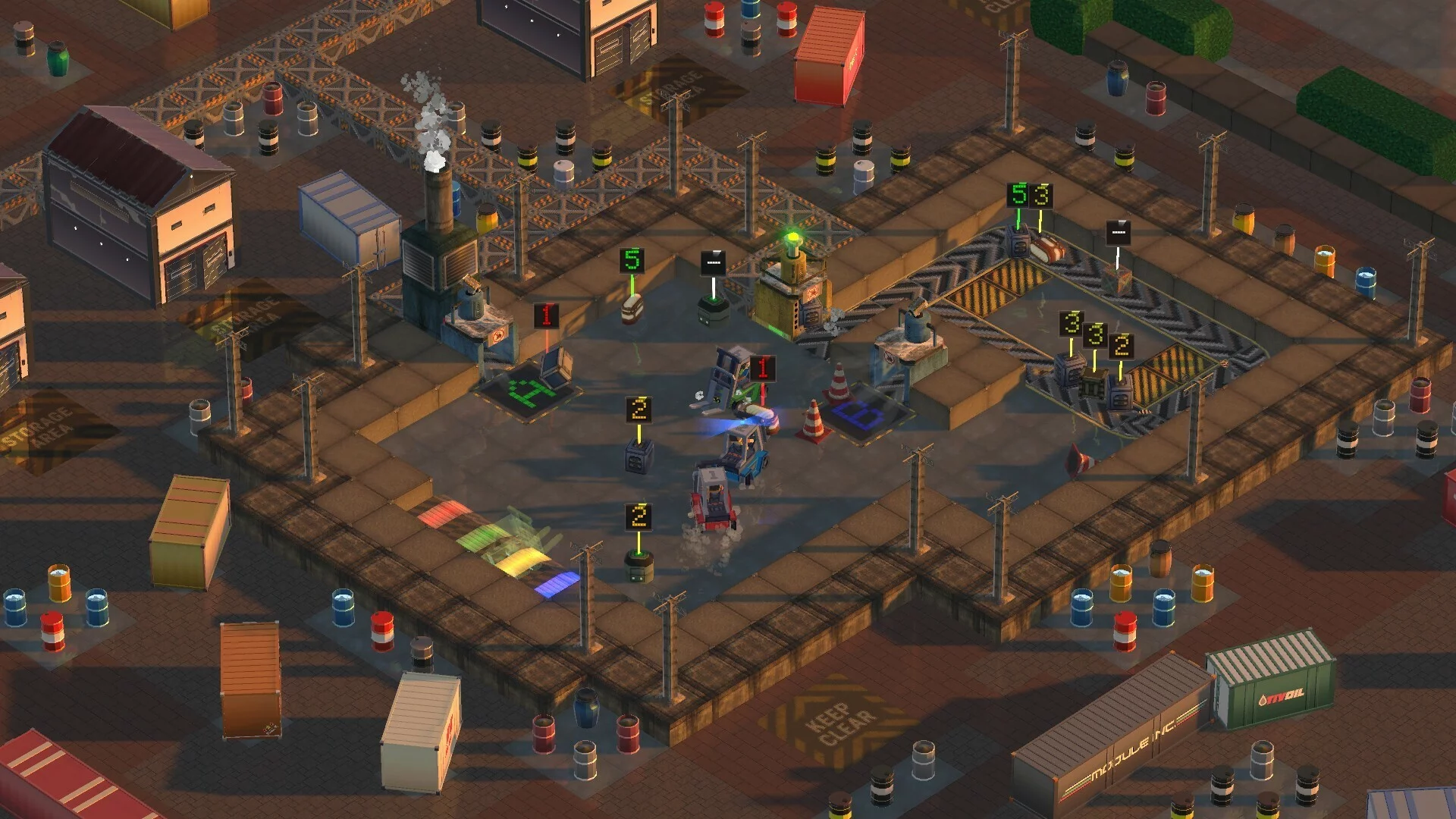 Изображение игры: Forklift Certified: Stacked and Loaded