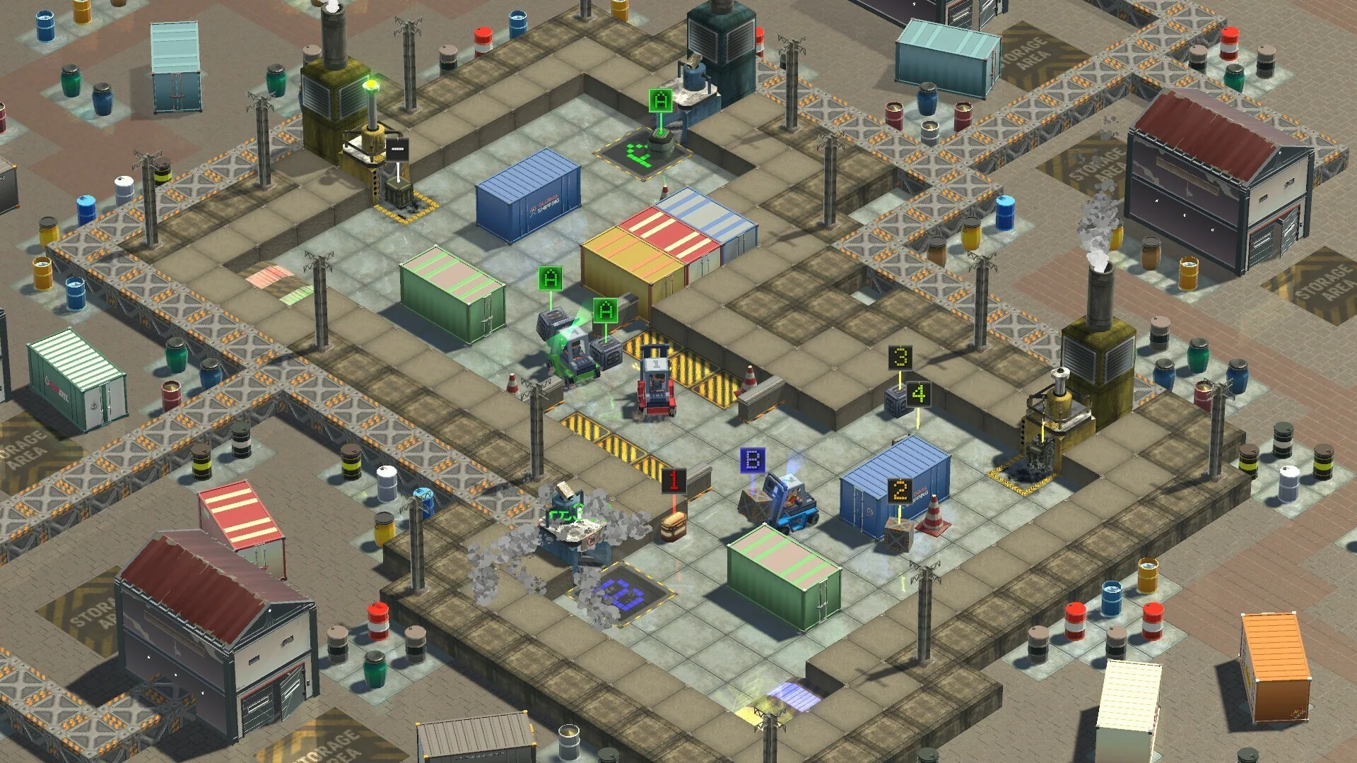 Изображение игры: Forklift Certified: Stacked and Loaded
