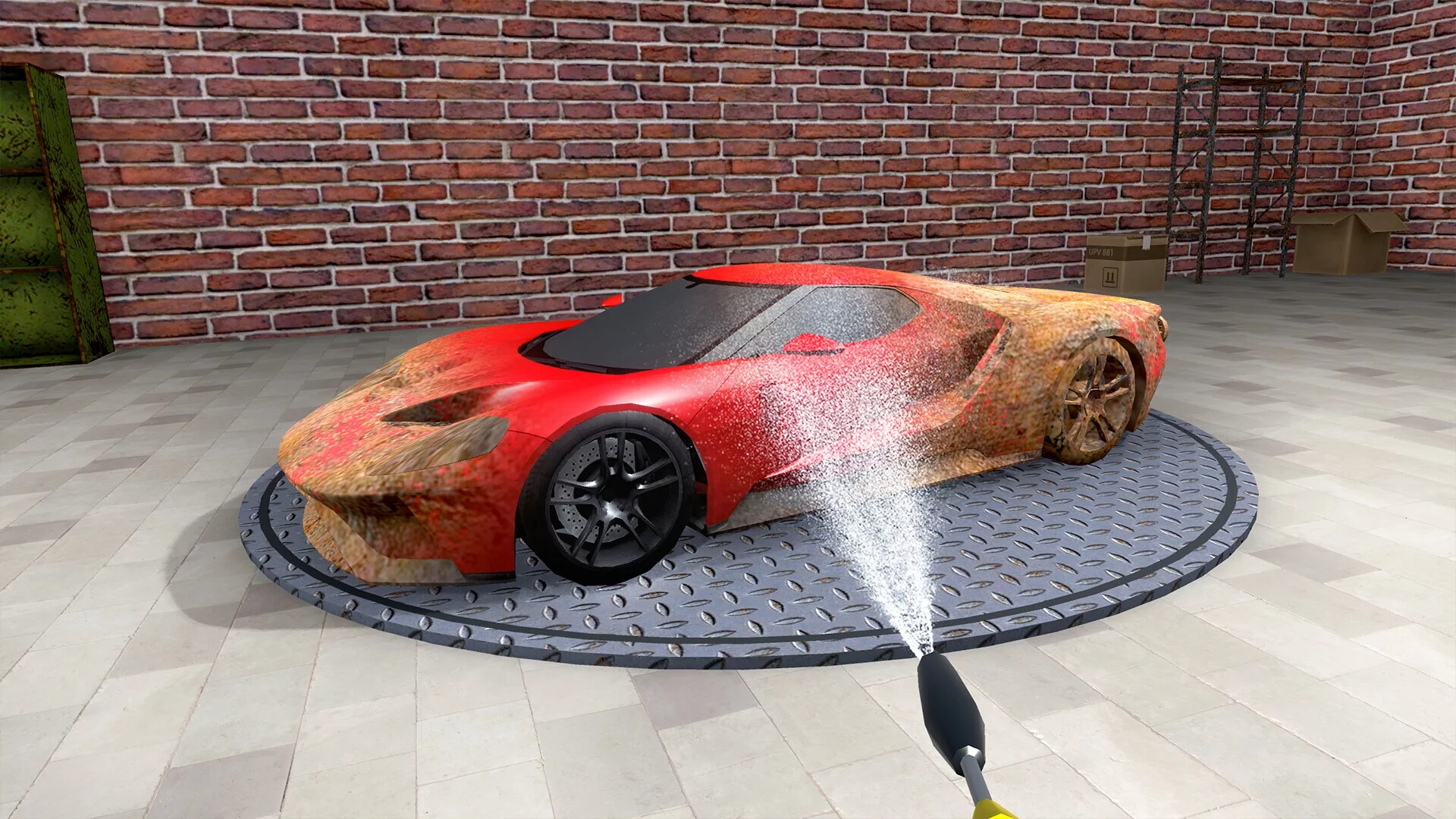Изображение игры: ASMR Pressure Wash VR