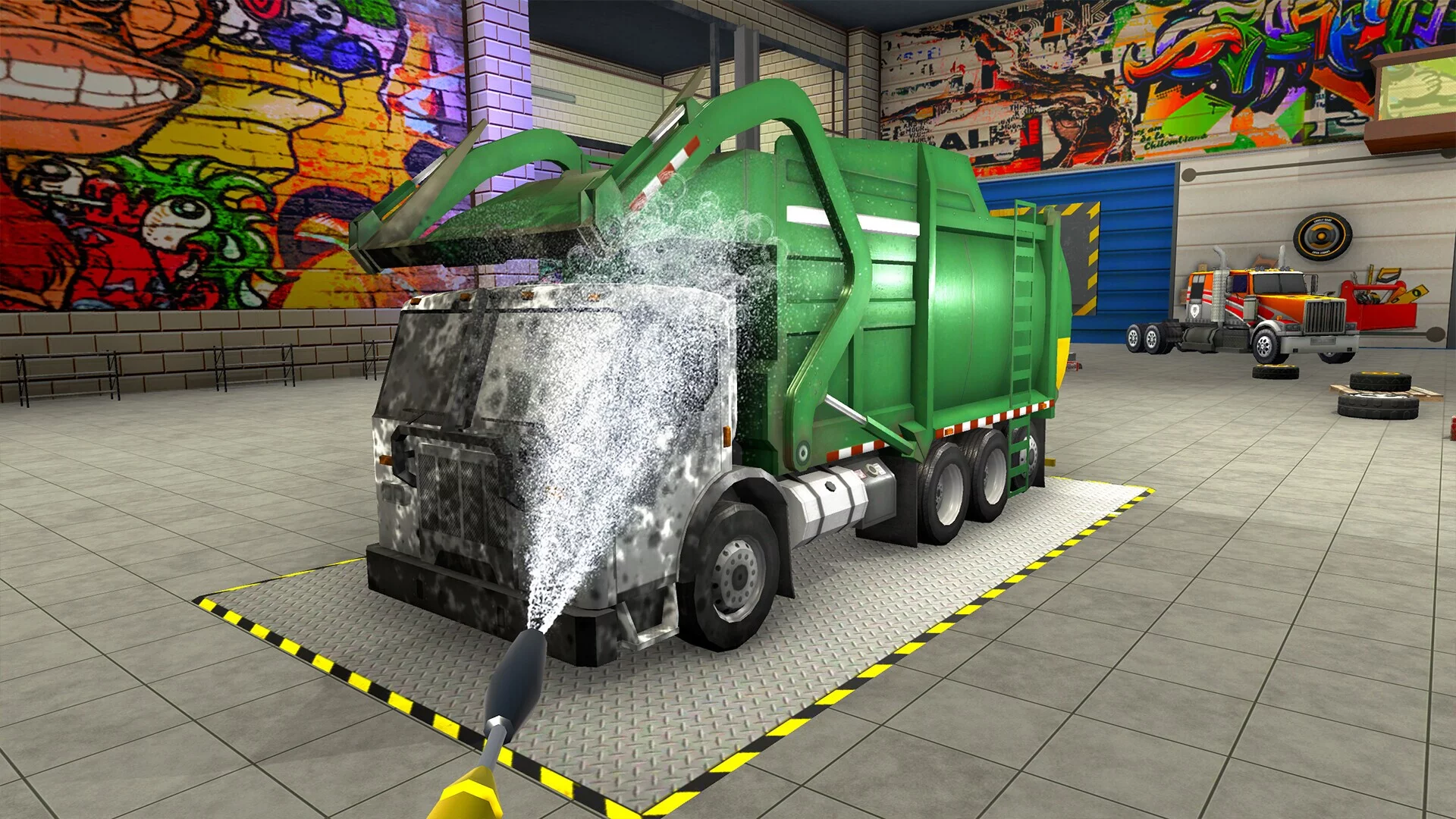 Изображение игры: ASMR Pressure Wash VR