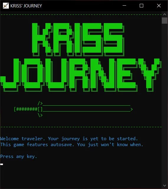 Изображение игры: Kriss' Journey