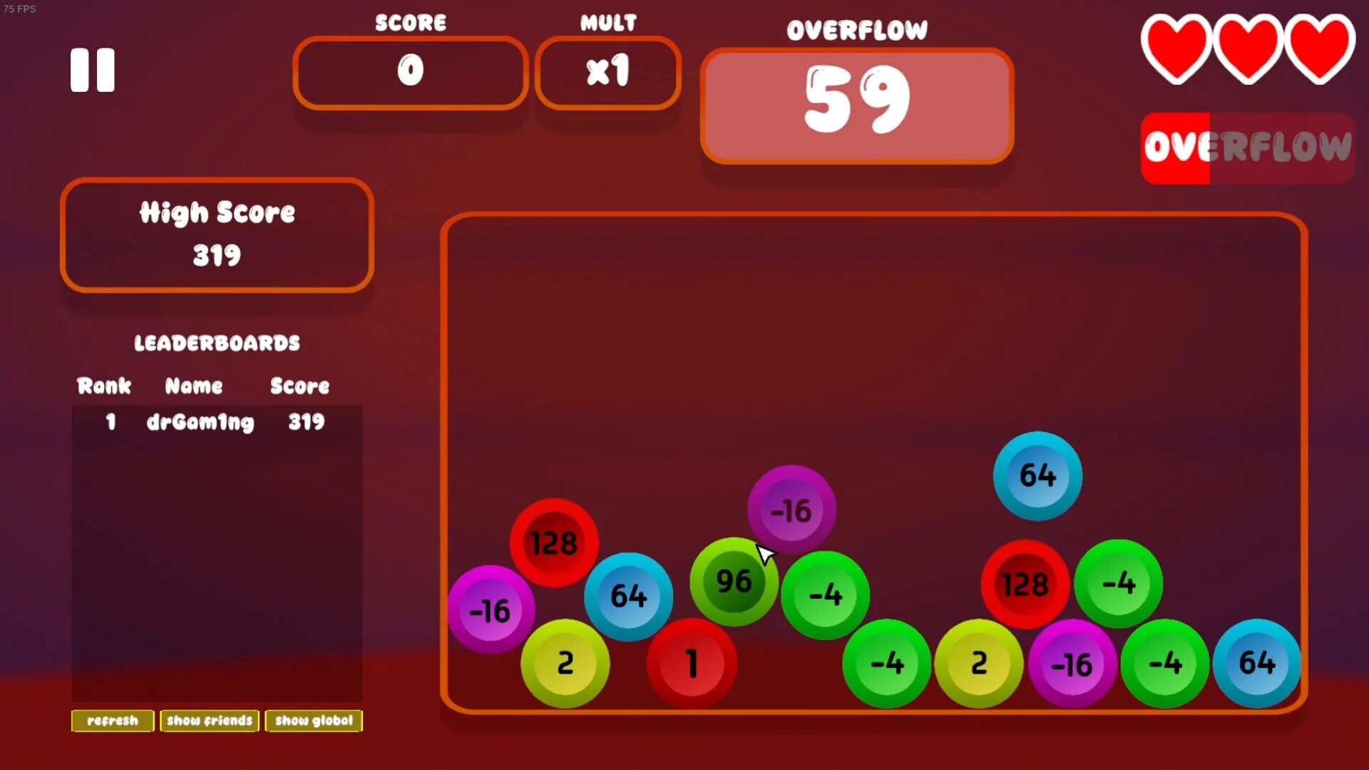 Изображение игры: Subtracto