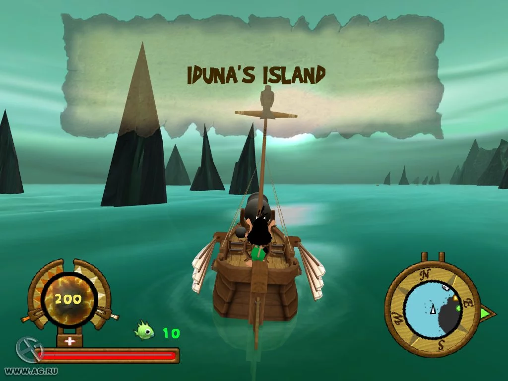 Изображение игры: Hugo: Cannon Cruise
