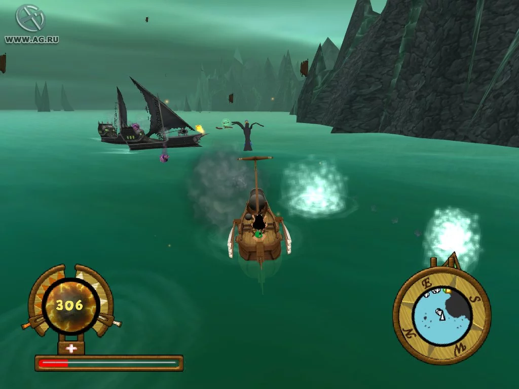 Изображение игры: Hugo: Cannon Cruise