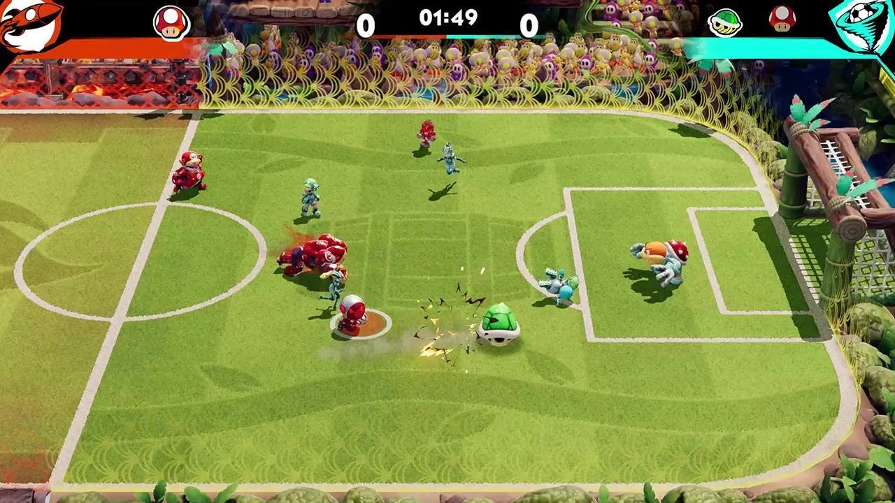 Изображение игры: Mario Strikers: Battle League