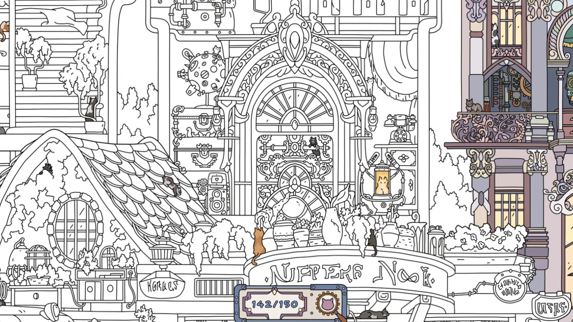 Изображение игры: HIDDEN CATS 3: Steampunk