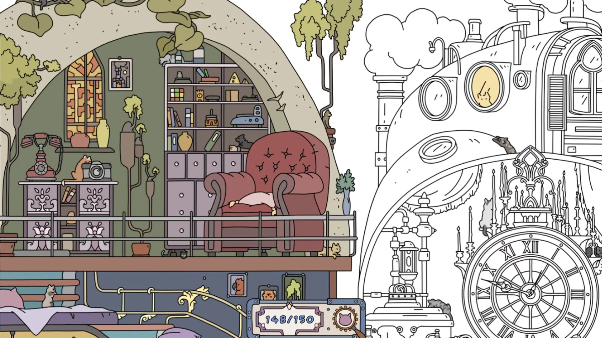 Изображение игры: HIDDEN CATS 3: Steampunk