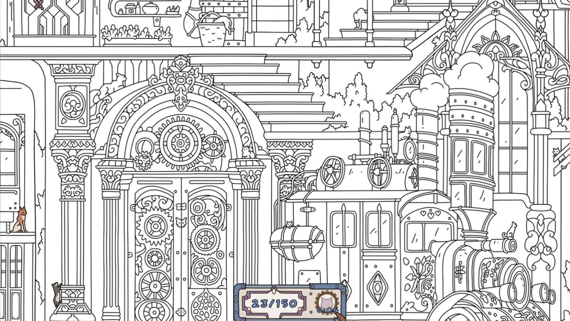 Изображение игры: HIDDEN CATS 3: Steampunk