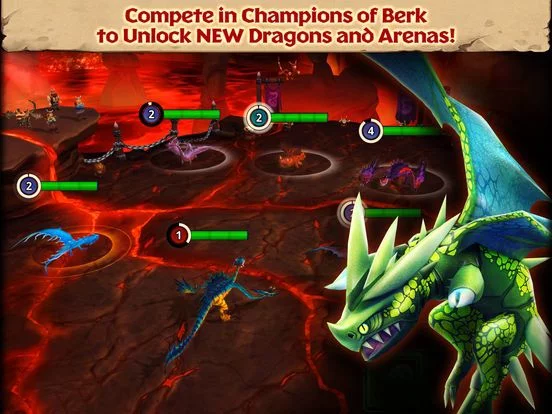 Изображение игры: Dragons: Rise of Berk
