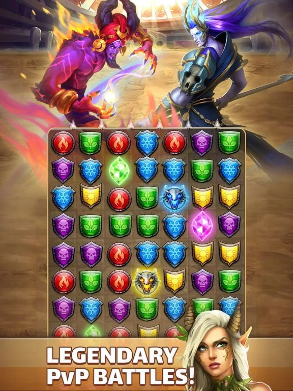 Изображение игры: Empires & Puzzles: RPG Quest