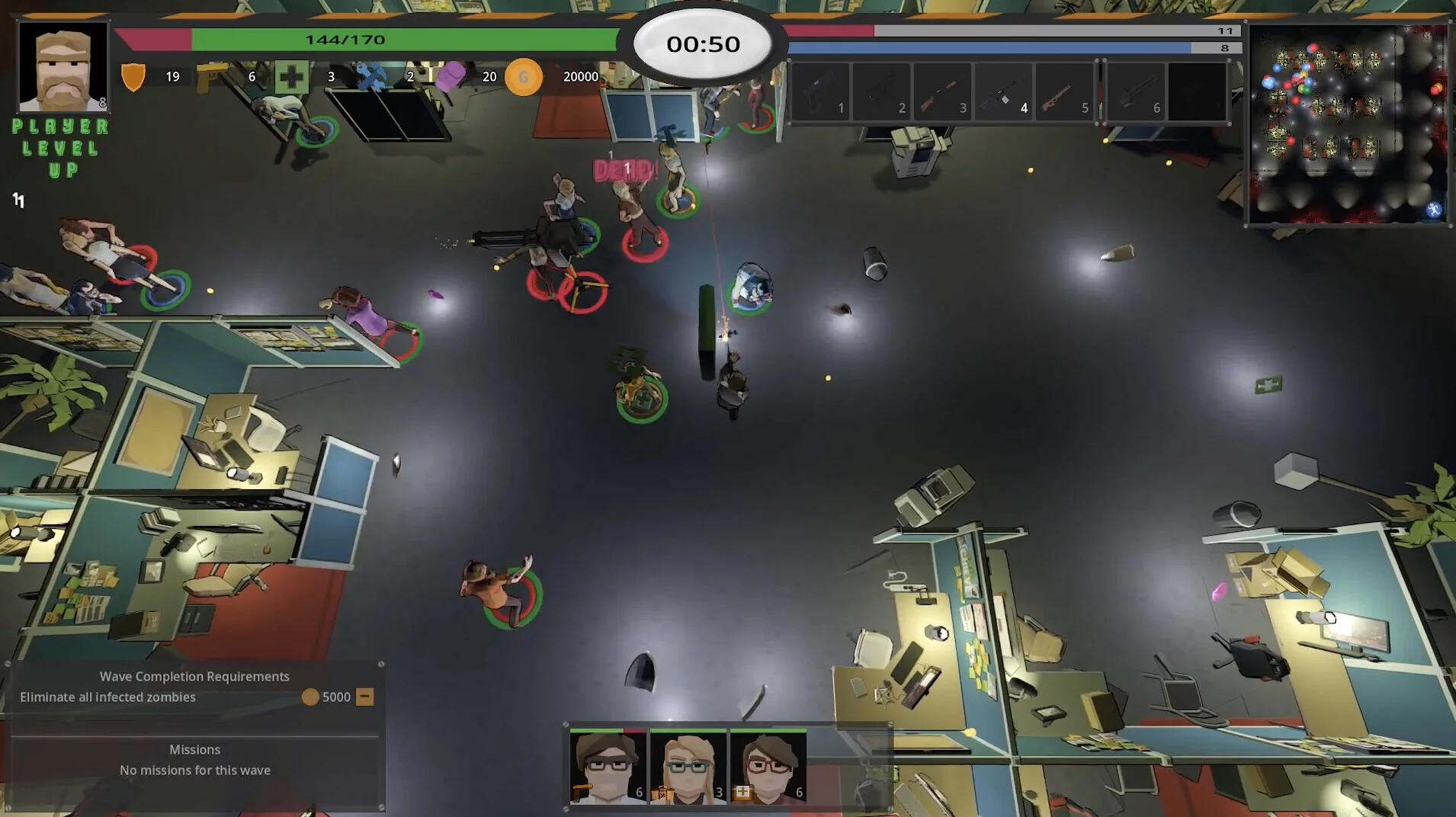 Изображение игры: Office Outbreak Savior