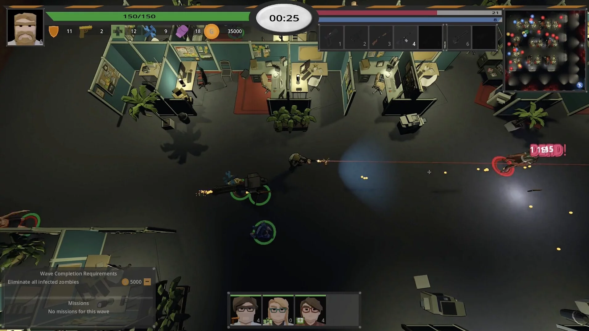 Изображение игры: Office Outbreak Savior