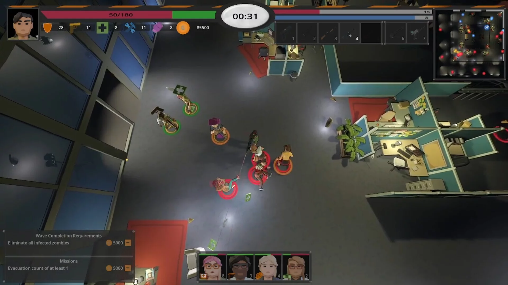 Изображение игры: Office Outbreak Savior