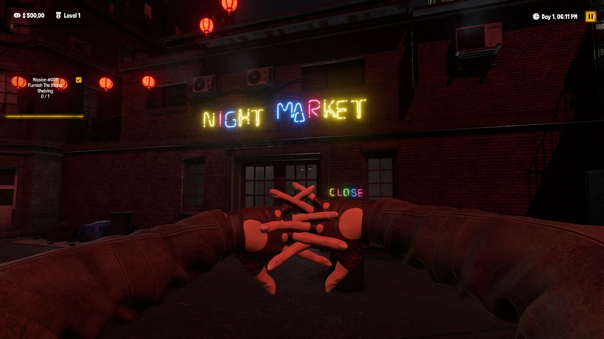 Изображение игры: Night Market Simulator