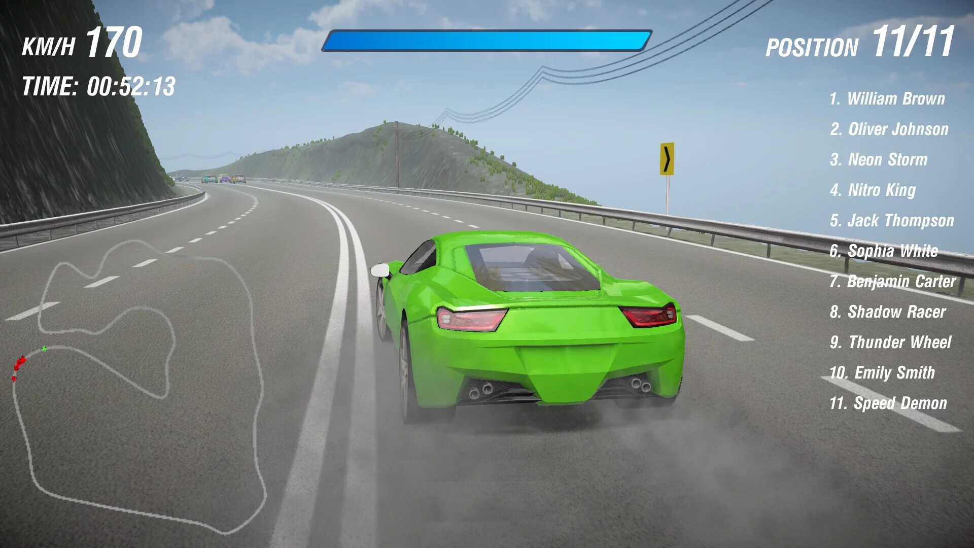 Изображение игры: NHR Nitro Hyper Racing