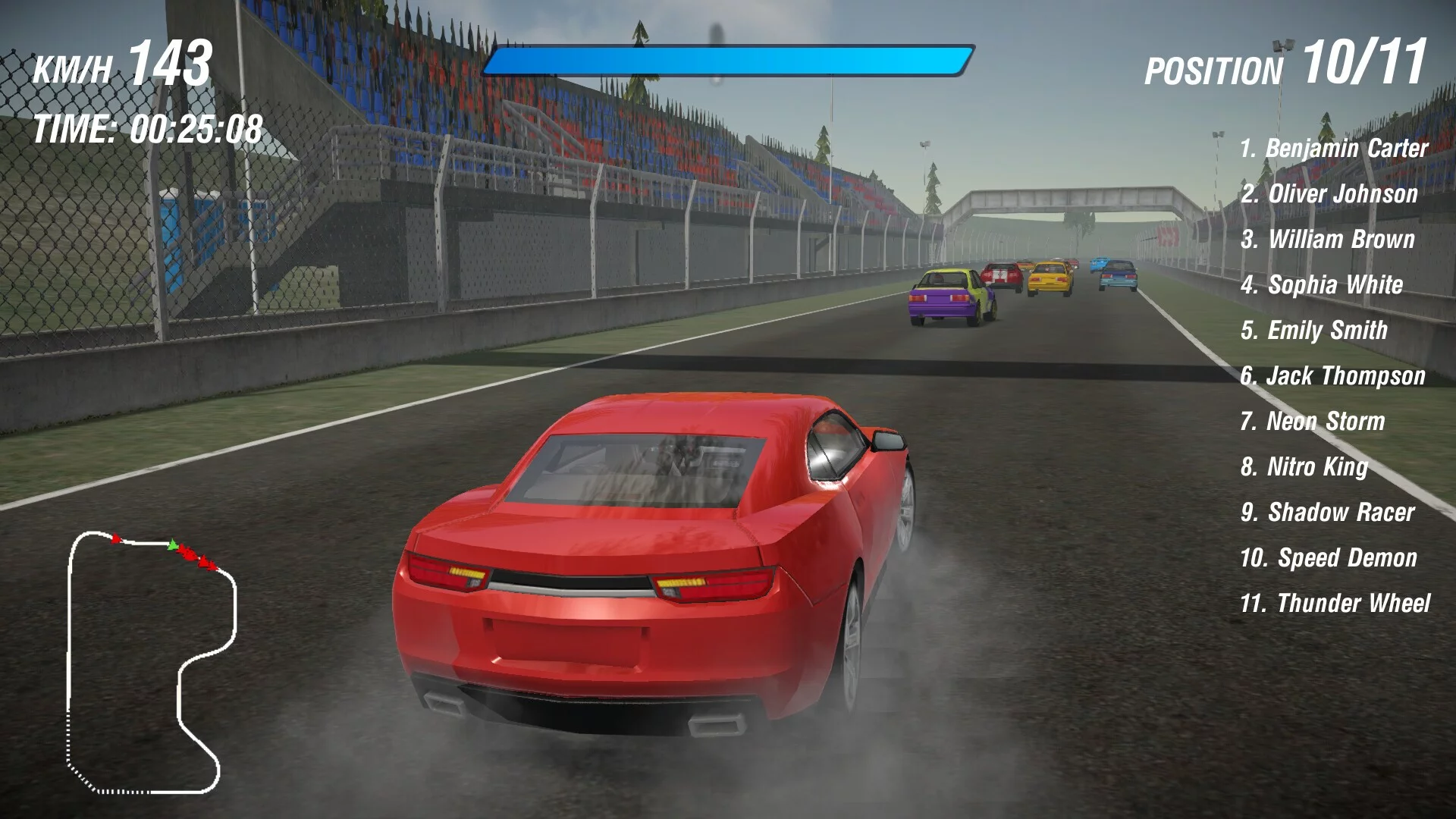 Изображение игры: NHR Nitro Hyper Racing