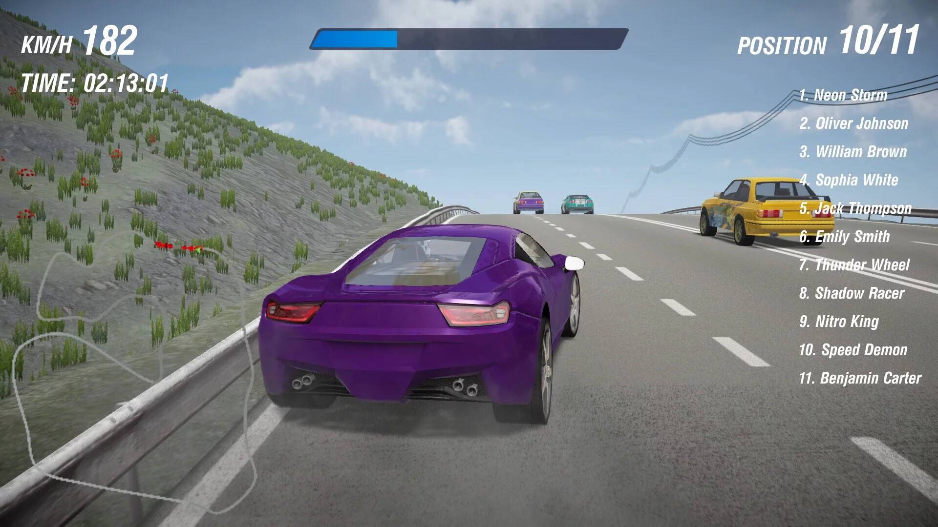 Изображение игры: NHR Nitro Hyper Racing