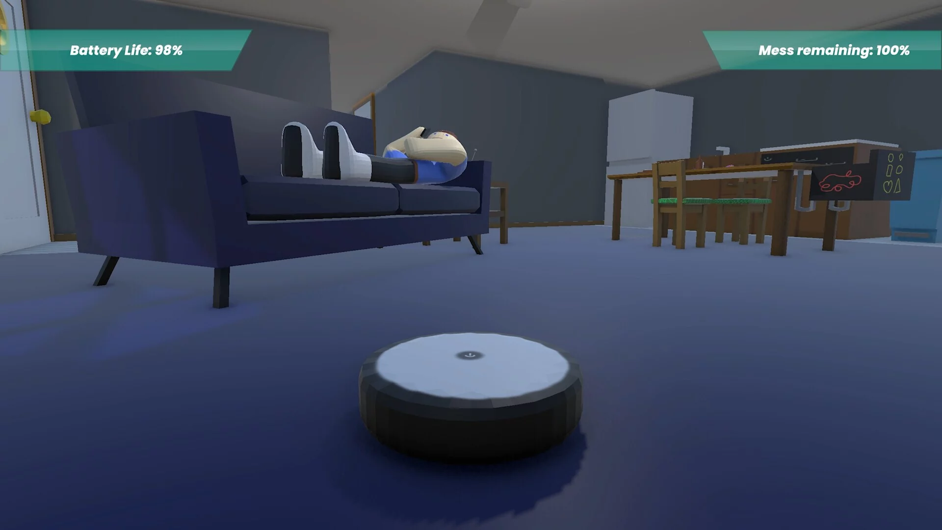 Изображение игры: My Life as a Robot Vacuum